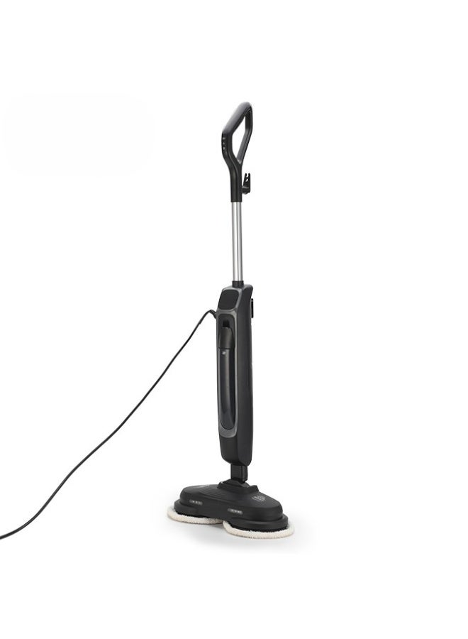 DSB Spin Steam Mop 1500W Powerful Steam Cleaner Double Rotating Pads 360 Degree Deep Cleaning 400ml Water Tank LED Light Self Propelled Floor Cleaner - Image 4